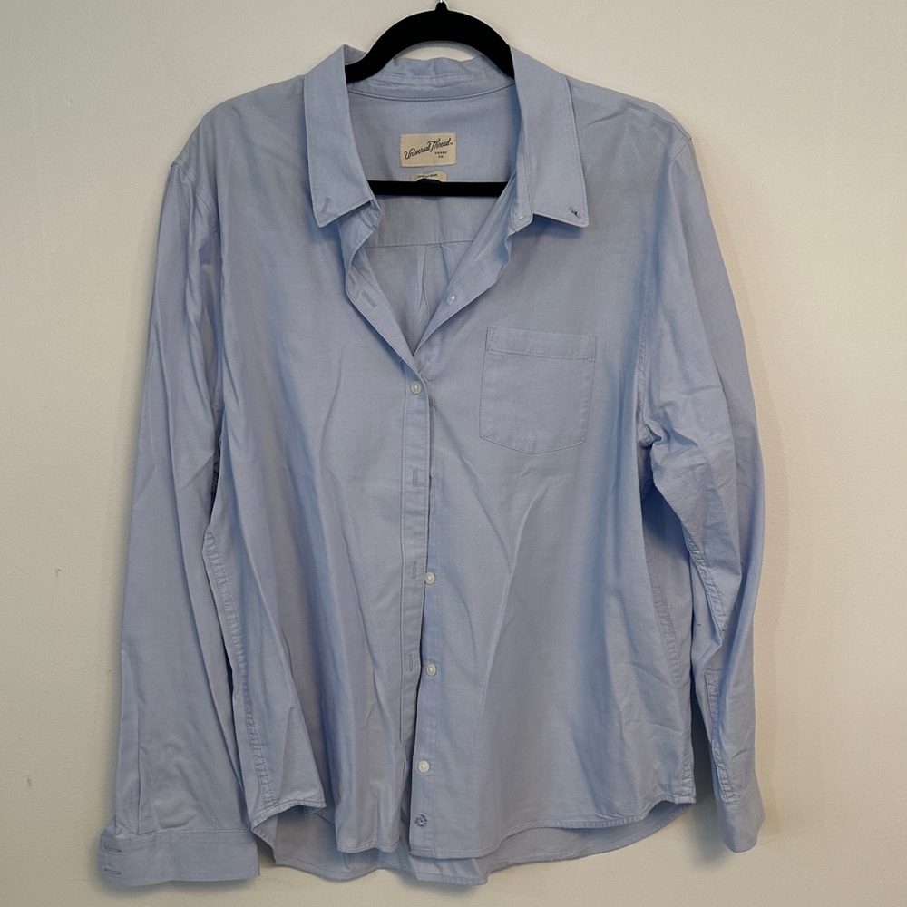 Universal Thread Sky Blue Button Down Shirt - image 1